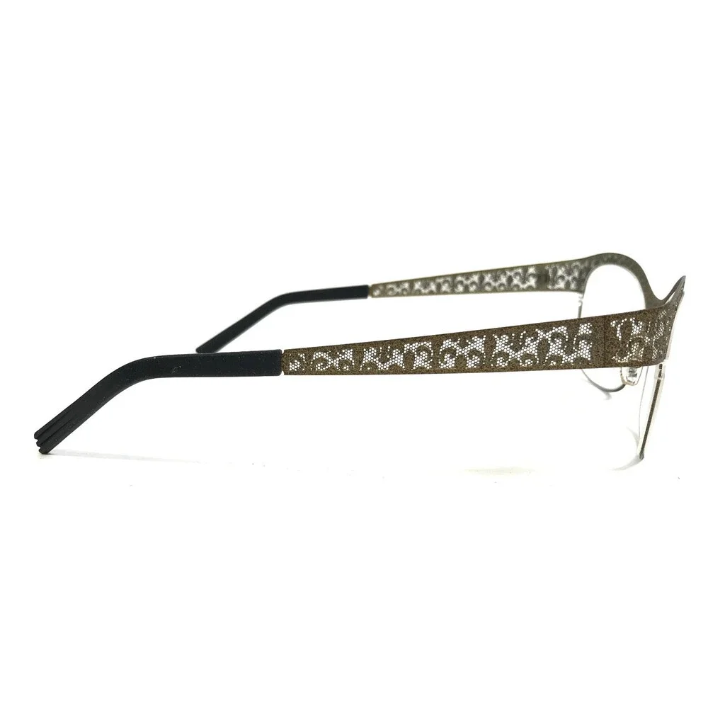 J.F. Rey Eyeglasses Frames JF2559 6565 Khaki Olive Green Fleur De Lis 53-16-132